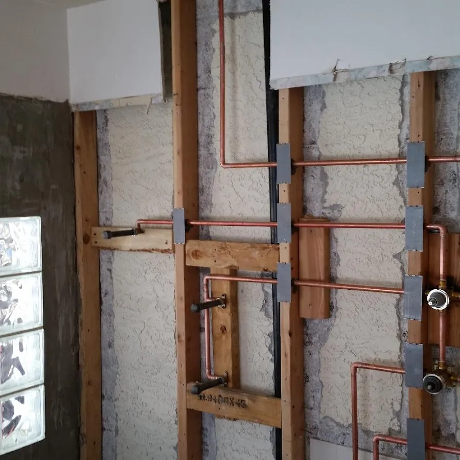 Copper pipe installation for Burst Pipe Repair in Olney